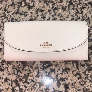 White COACH wallet